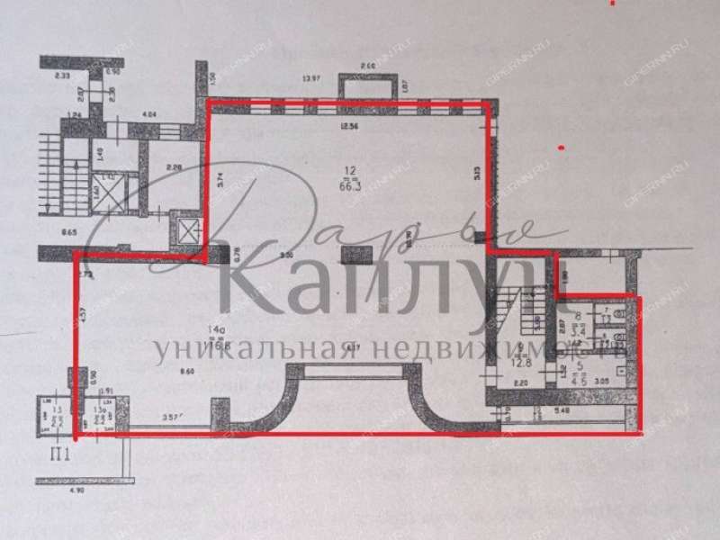 помещение под торговую площадь на улице Максима Горького