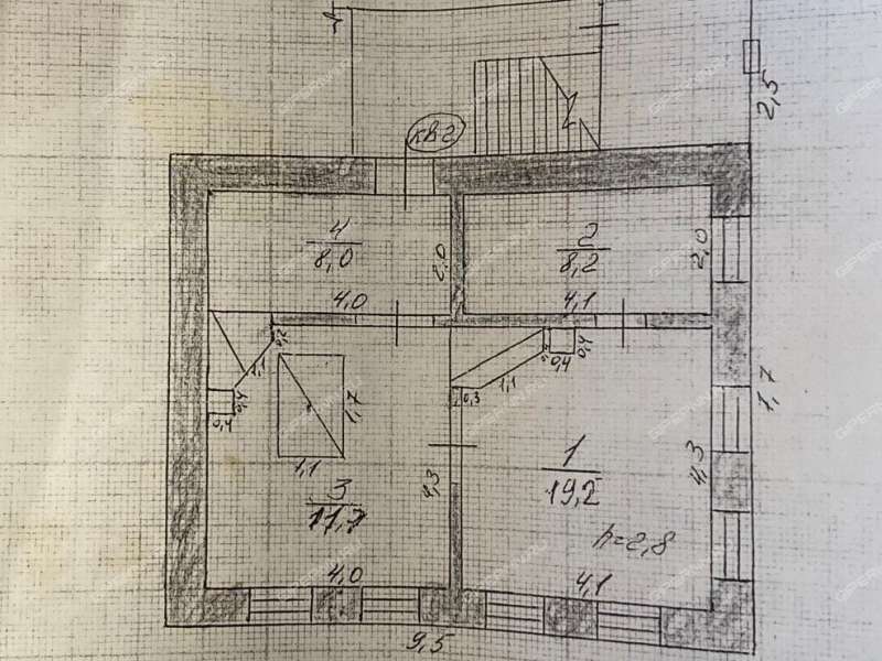 двухкомнатная квартира на Нагорной улице дом 30 деревня Турбанка
