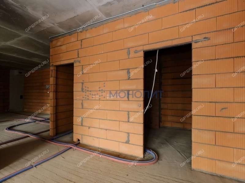 однокомнатная квартира в новостройке на Октябрьской улице дом 21