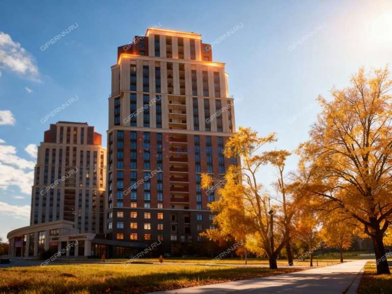 однокомнатная квартира в новостройке на улице Владимира Высоцкого