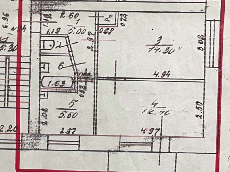 двухкомнатная квартира в 2-м микрорайоне дом 31 город Кстово