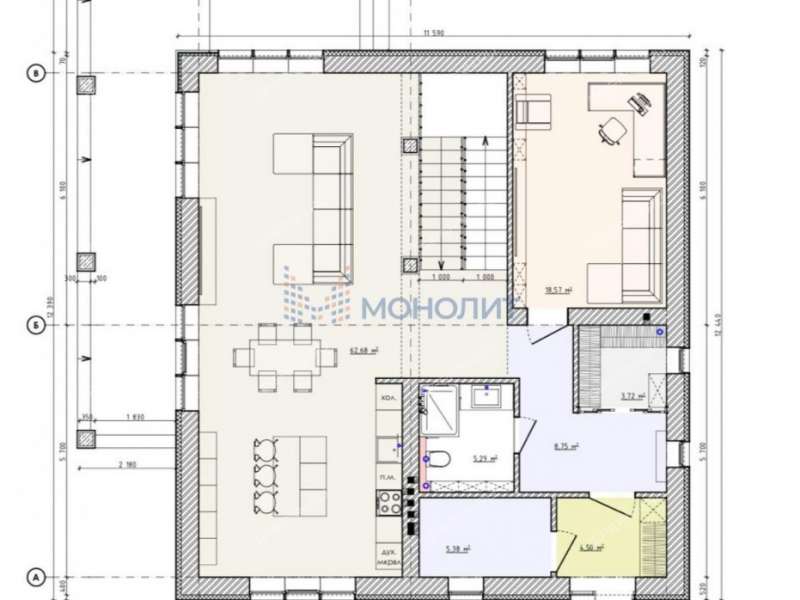 коттедж на Раздольной улице