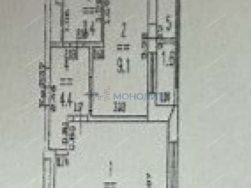 однокомнатная квартира на Московском шоссе дом 167 к3