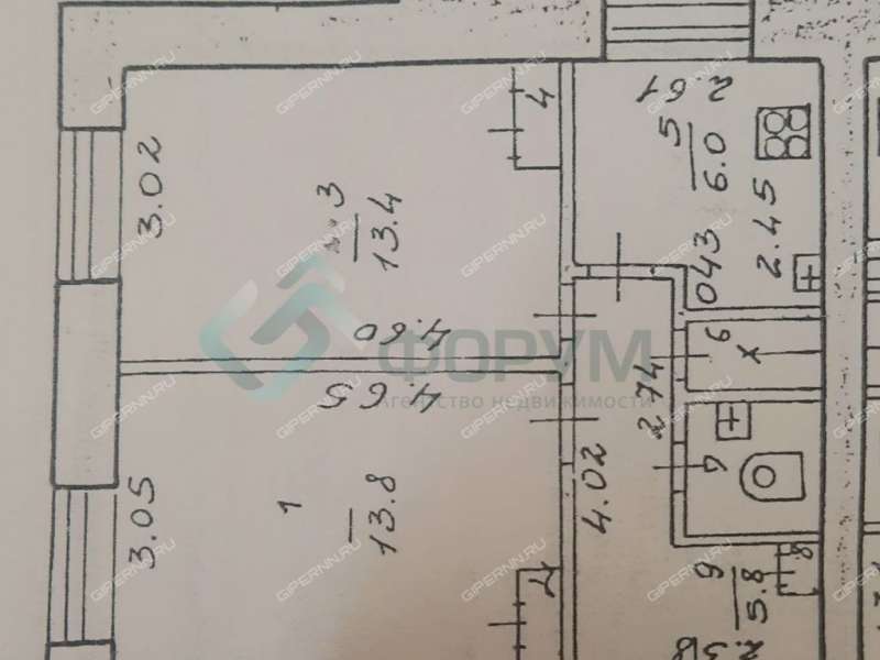 двухкомнатная квартира на Полевой улице дом 10