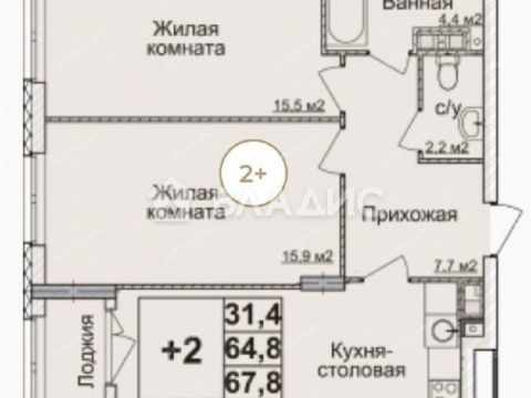 2-komnatnaya-ul-rodionova-d-31 фото