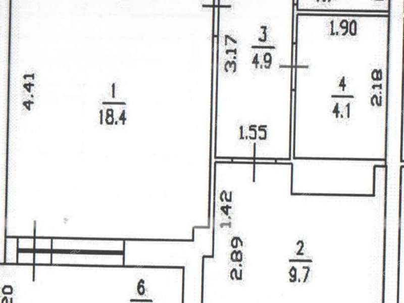 однокомнатная квартира на Победной улице дом 4