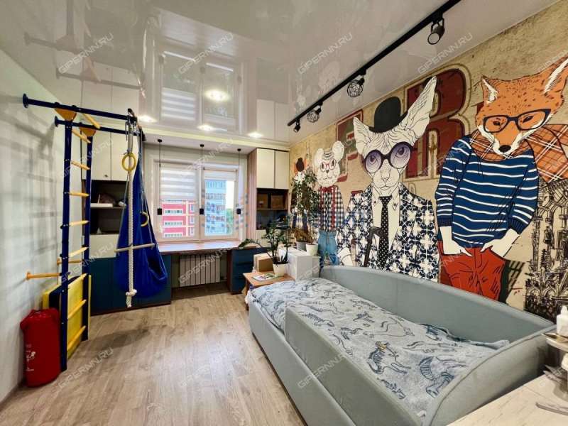 четырёхкомнатная квартира на улице Зайцева дом 13