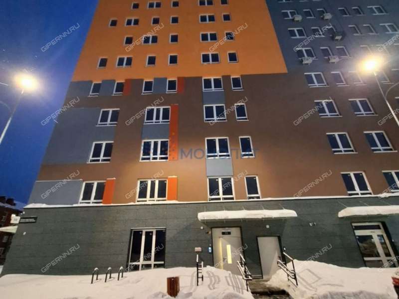 однокомнатная квартира на улице Героя Советского Союза Аристархова дом 10