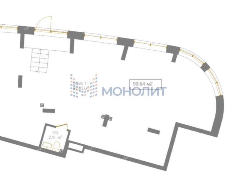 помещение под офис, недвижимость под салоны красоты на Дальней улице