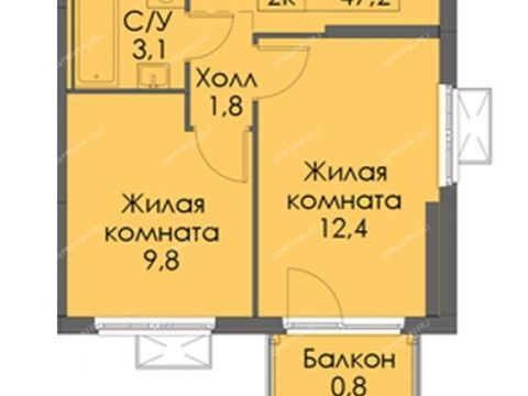 2-komnatnaya-derevnya-utechino-kstovskiy-rayon фото