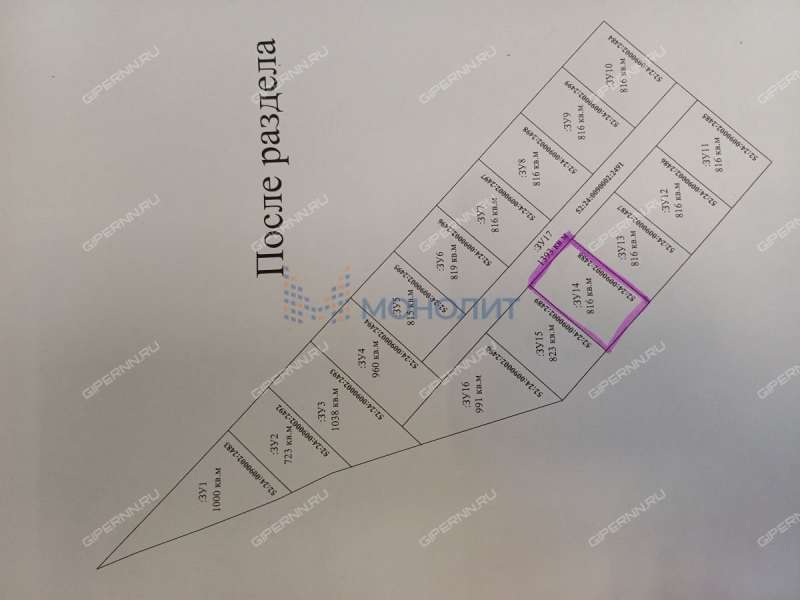 земельный участок 8,16 сотки село Афанасьево