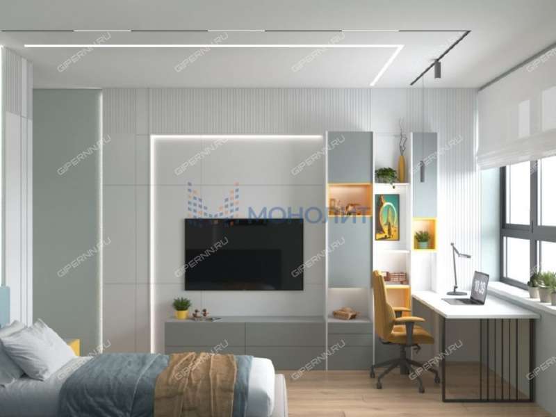 трёхкомнатная квартира на улице Белинского дом 66