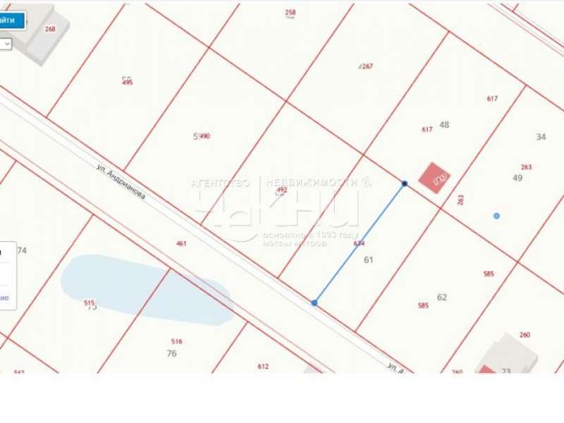 земельный участок 10 соток Андрианова ДНП Возрождение