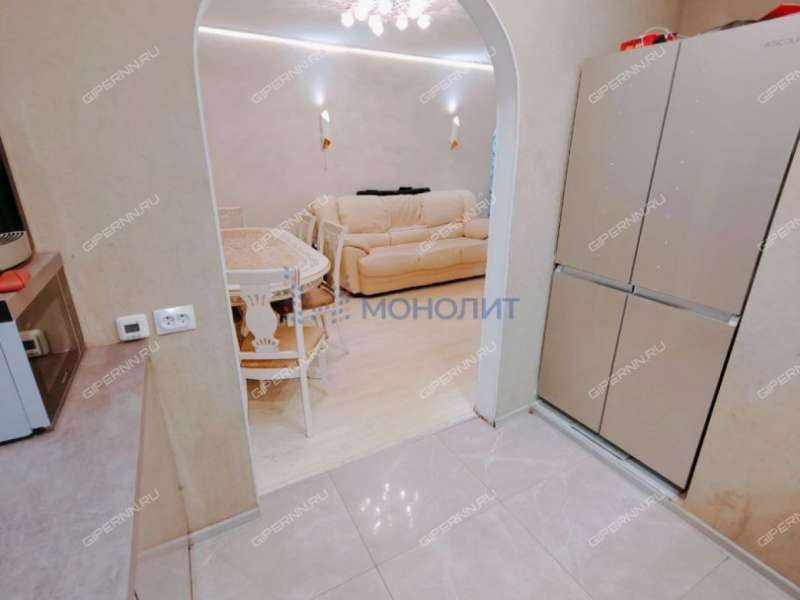 трёхкомнатная квартира на улице Гаугеля дом 21