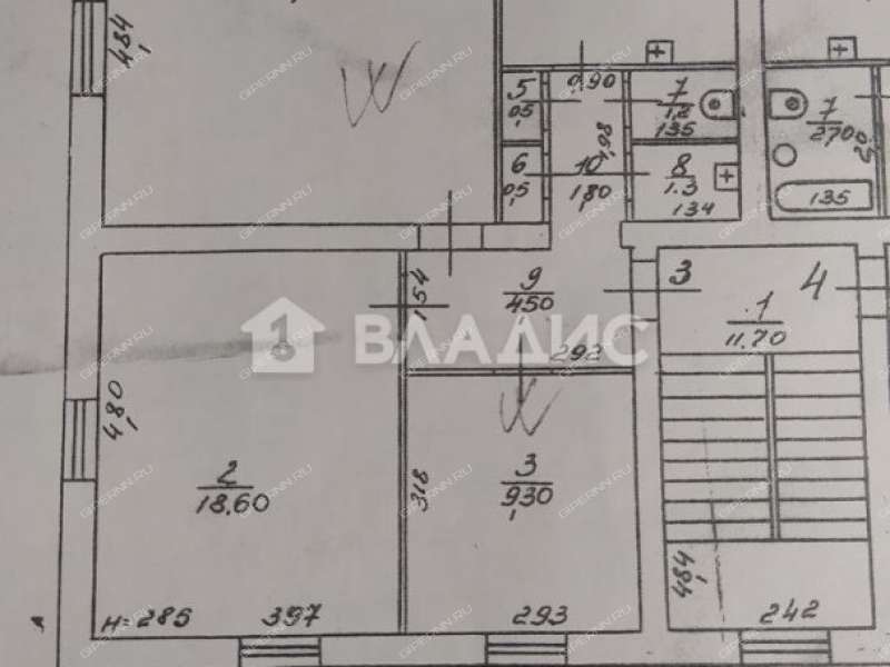трёхкомнатная квартира на Стрелковой улице дом 65