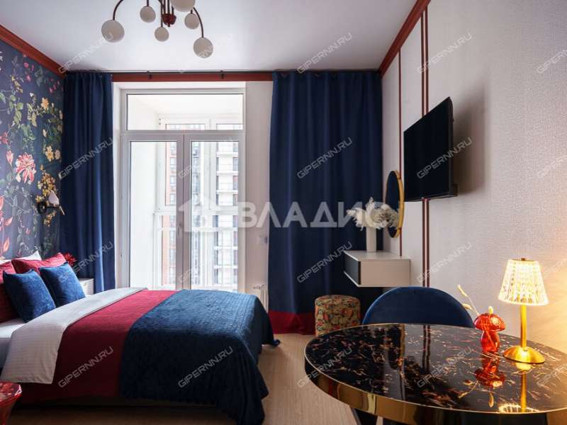 квартира-студия на 2-й Оранжерейной улице дом 4А