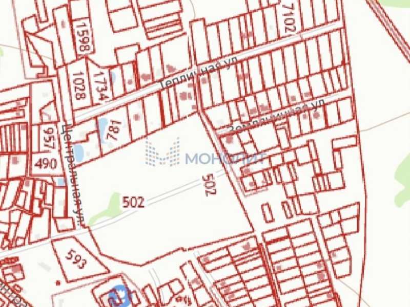 земельный участок 31,8 сотки Тепличная улица село Каменки
