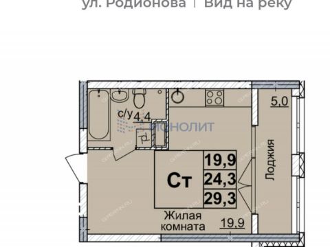 1-komnatnaya-ul-rodionova-d-31 фото