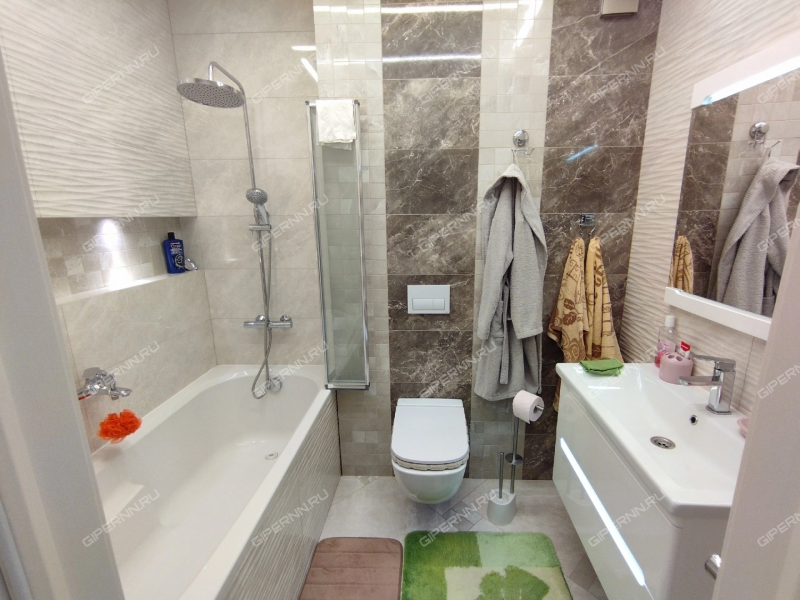 однокомнатная квартира на Окской улице дом 1