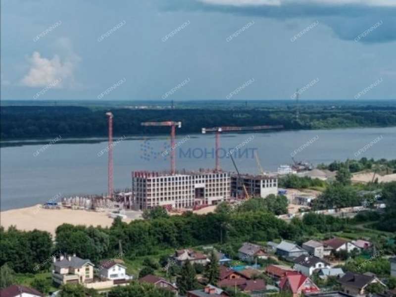 двухкомнатная квартира в новостройке на набережной Гребного канала