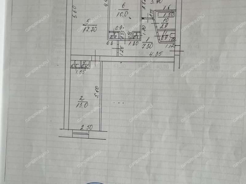 трёхкомнатная квартира на Республиканской улице дом 33 город Бор