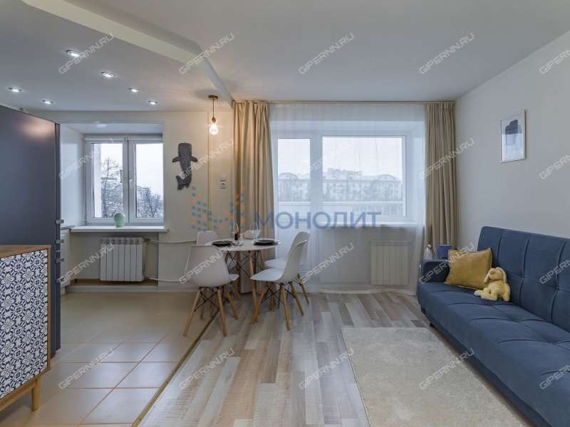 двухкомнатная квартира на улице Максима Горького дом 80/1