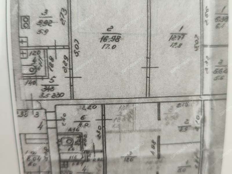 трёхкомнатная квартира на Волжской улице дом 13а
