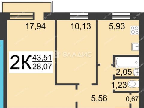 2-komnatnaya-gorod-dzerzhinsk-gorodskoy-okrug-dzerzhinsk фото
