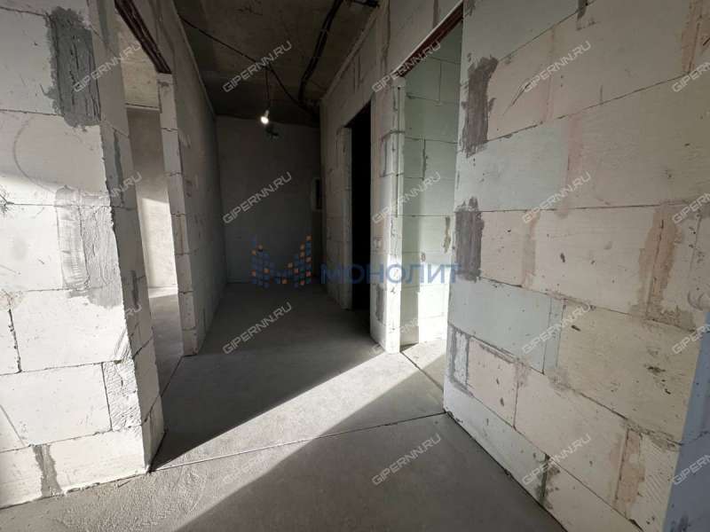 двухкомнатная квартира на улице Владимира Лузянина дом 3