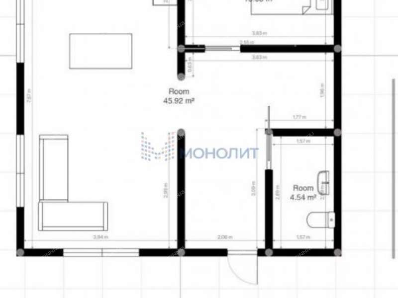 дом на 40 лет Победы - Приокский р-н тер. СНТ