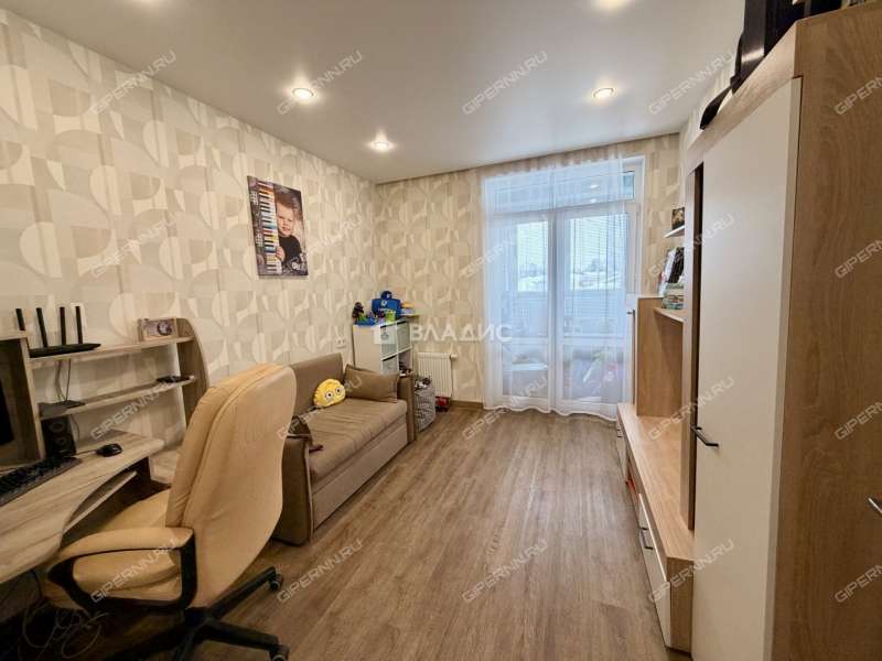 двухкомнатная квартира на улице Героя Советского Союза Аристархова дом 1