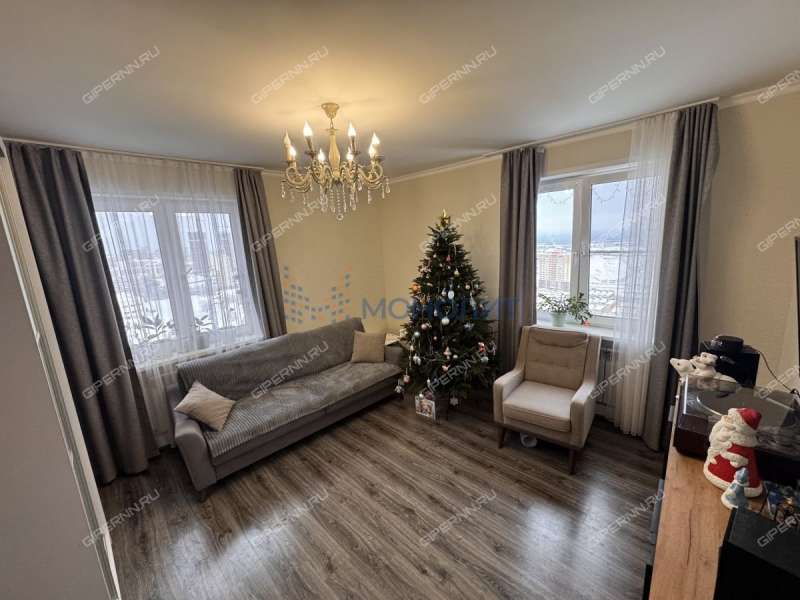 двухкомнатная квартира на улице Красная Поляна дом 3 деревня Афонино