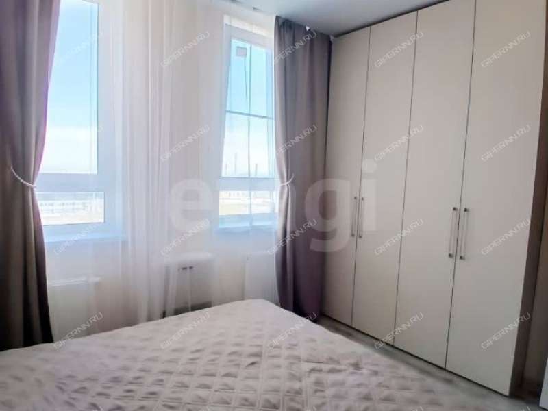 двухкомнатная квартира на улице Героя Советского Союза Аристархова дом 1