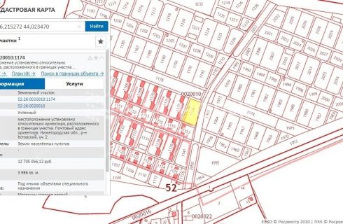 Публичная кадастровая карта нижегородская область кстовский район деревня опалиха