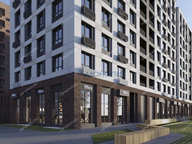 двухкомнатная квартира в новостройке на улице Белинского