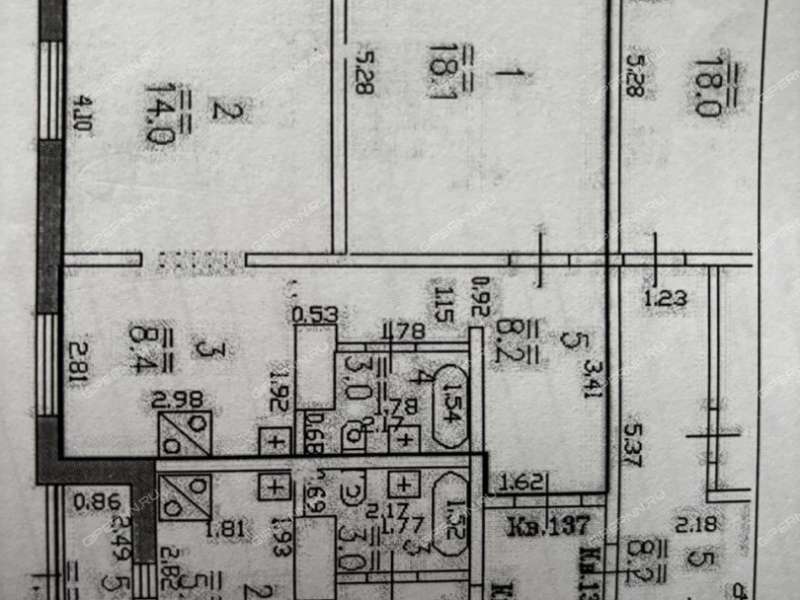 двухкомнатная квартира на Бурнаковской улице дом 61