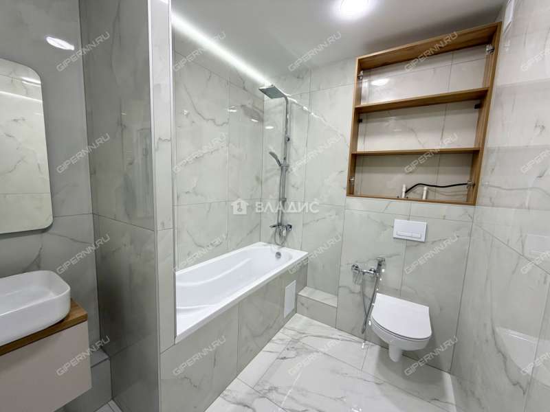 двухкомнатная квартира на улице Героя Советского Союза Аристархова дом 9