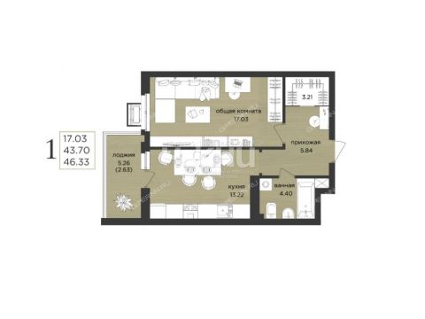 1-komnatnaya-derevnya-afonino-kstovskiy-rayon фото