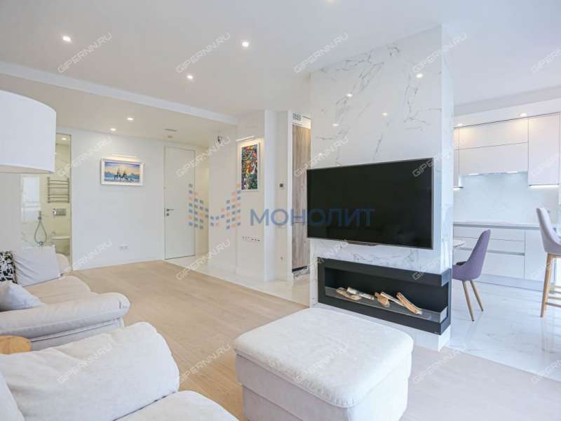 трёхкомнатная квартира на улице Родионова дом 192 к4