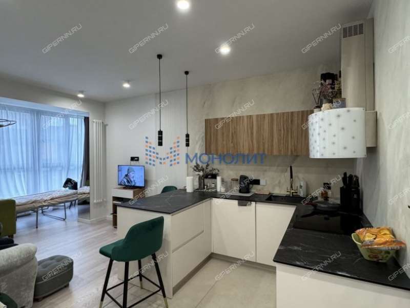 двухкомнатная квартира на улице Нестерова дом 22